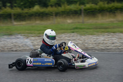 Théo HERICHER — 13/07/2014 : Championnat de France Minime / Cadet / Féminin à Lavelanet (Photos Antoine Camblor) 2014 — karting