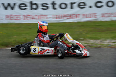 Enzo LEVEQUE — 13/07/2014 : Championnat de France Minime / Cadet / Féminin à Lavelanet (Photos Antoine Camblor) 2014 — karting