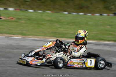 Théo POURCHAIRE — 13/07/2014 : Championnat de France Minime / Cadet / Féminin à Lavelanet (Photos Antoine Camblor) 2014 — karting
