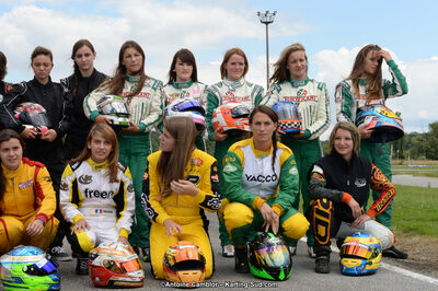 Cécile PERUZZARO — 13/07/2014 : Championnat de France Minime / Cadet / Féminin à Lavelanet (Photos Antoine Camblor) 2014 — karting