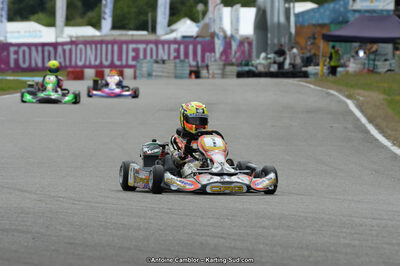 Théo POURCHAIRE — 13/07/2014 : Championnat de France Minime / Cadet / Féminin à Lavelanet (Photos Antoine Camblor) 2014 — karting