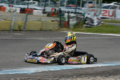 Théo POURCHAIRE — 13/07/2014 : Championnat de France Minime / Cadet / Féminin à Lavelanet (Photos Antoine Camblor) 2014 — karting
