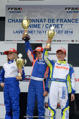 13/07/2014 : Championnat de France Minime / Cadet / Féminin à Lavelanet (Photos Antoine Camblor) 2014 — karting