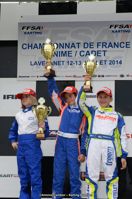 13/07/2014 : Championnat de France Minime / Cadet / Féminin à Lavelanet (Photos Antoine Camblor) 2014 — karting