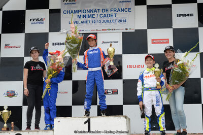 13/07/2014 : Championnat de France Minime / Cadet / Féminin à Lavelanet (Photos Antoine Camblor) 2014 — karting