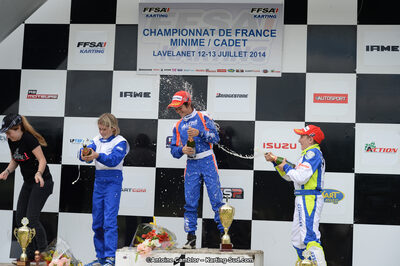 13/07/2014 : Championnat de France Minime / Cadet / Féminin à Lavelanet (Photos Antoine Camblor) 2014 — karting