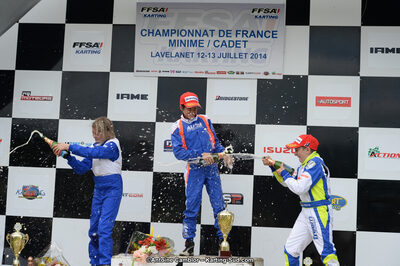 13/07/2014 : Championnat de France Minime / Cadet / Féminin à Lavelanet (Photos Antoine Camblor) 2014 — karting