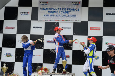 13/07/2014 : Championnat de France Minime / Cadet / Féminin à Lavelanet (Photos Antoine Camblor) 2014 — karting