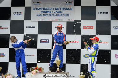 13/07/2014 : Championnat de France Minime / Cadet / Féminin à Lavelanet (Photos Antoine Camblor) 2014 — karting