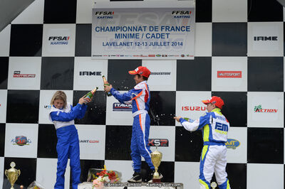 13/07/2014 : Championnat de France Minime / Cadet / Féminin à Lavelanet (Photos Antoine Camblor) 2014 — karting
