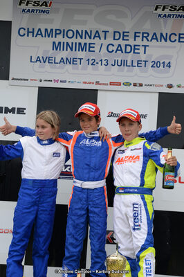 13/07/2014 : Championnat de France Minime / Cadet / Féminin à Lavelanet (Photos Antoine Camblor) 2014 — karting