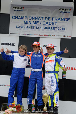 13/07/2014 : Championnat de France Minime / Cadet / Féminin à Lavelanet (Photos Antoine Camblor) 2014 — karting