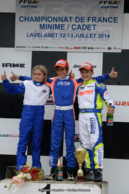 13/07/2014 : Championnat de France Minime / Cadet / Féminin à Lavelanet (Photos Antoine Camblor) 2014 — karting