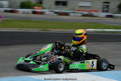 Adam ETEKI — 13/07/2014 : Championnat de France Minime / Cadet / Féminin à Lavelanet (Photos Antoine Camblor) 2014 — karting