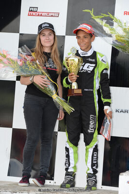 Adam ETEKI — 13/07/2014 : Championnat de France Minime / Cadet / Féminin à Lavelanet (Photos Antoine Camblor) 2014 — karting