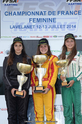 13/07/2014 : Championnat de France Minime / Cadet / Féminin à Lavelanet (Photos Antoine Camblor) 2014 — karting