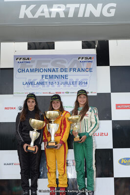 13/07/2014 : Championnat de France Minime / Cadet / Féminin à Lavelanet (Photos Antoine Camblor) 2014 — karting