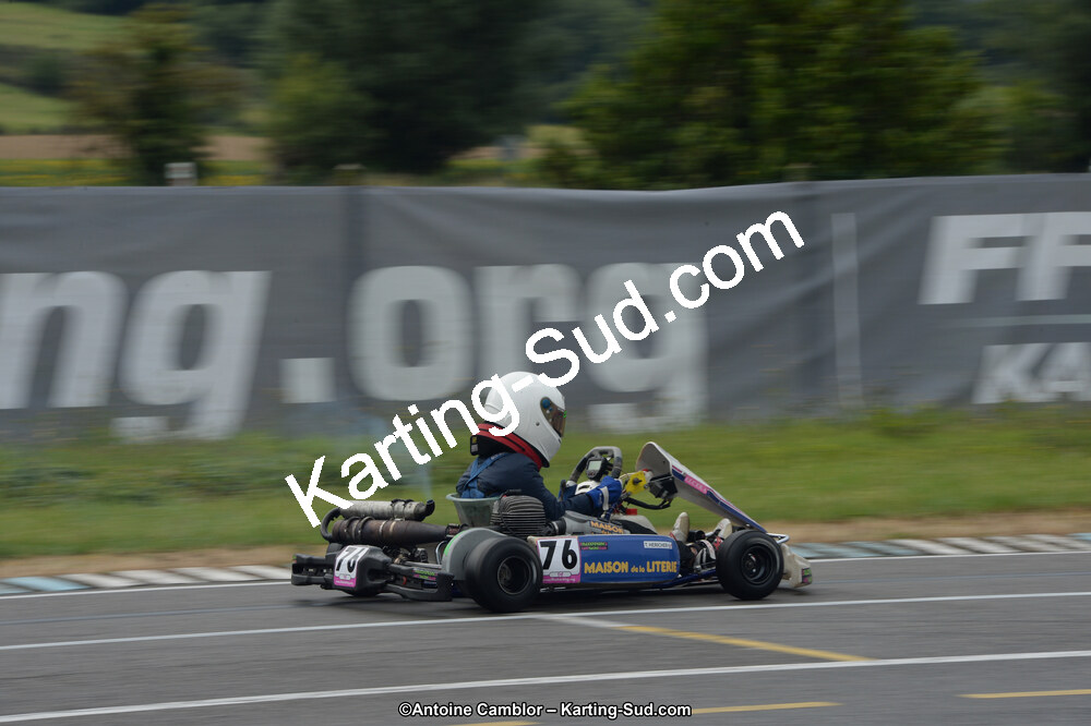 Théo HERICHER — 13/07/2014 : Championnat de France Minime / Cadet / Féminin à Lavelanet (Photos Antoine Camblor) 2014 — karting