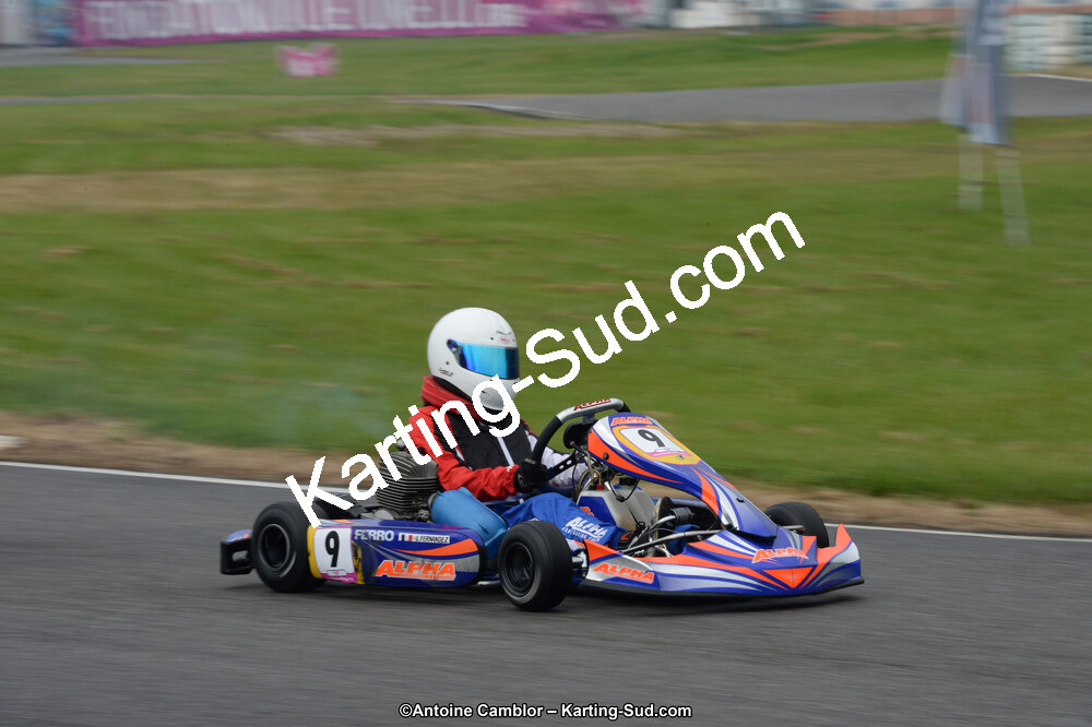 Louan FERNANDEZ — 13/07/2014 : Championnat de France Minime / Cadet / Féminin à Lavelanet (Photos Antoine Camblor) 2014 — karting