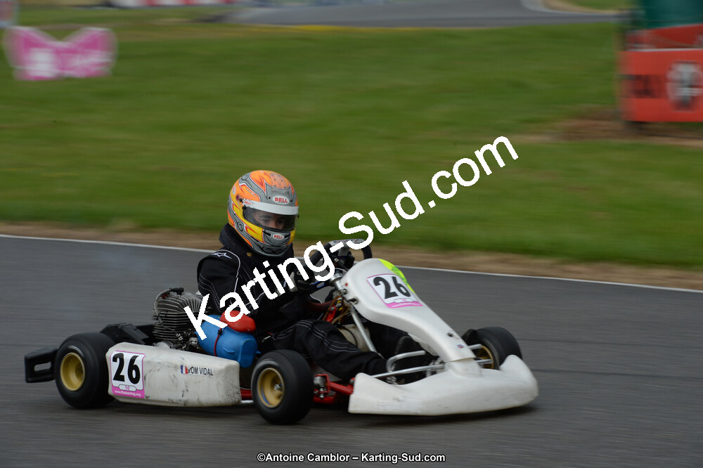 Tom VIDAL — 13/07/2014 : Championnat de France Minime / Cadet / Féminin à Lavelanet (Photos Antoine Camblor) 2014 — karting