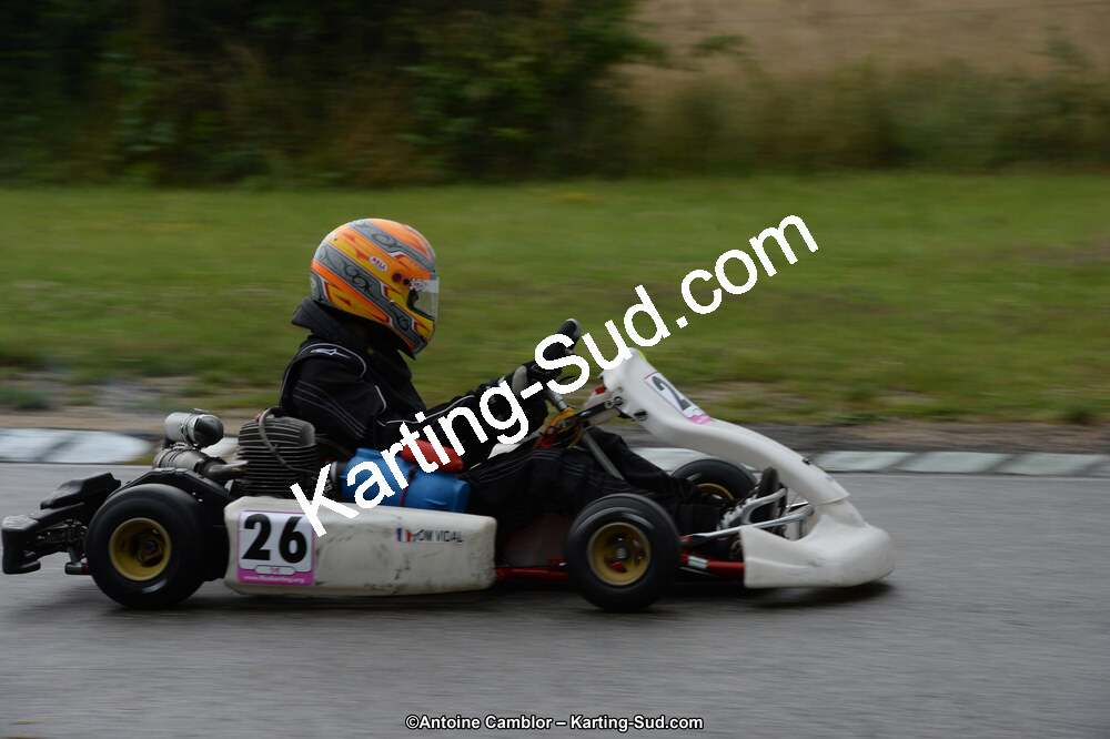 Tom VIDAL — 13/07/2014 : Championnat de France Minime / Cadet / Féminin à Lavelanet (Photos Antoine Camblor) 2014 — karting
