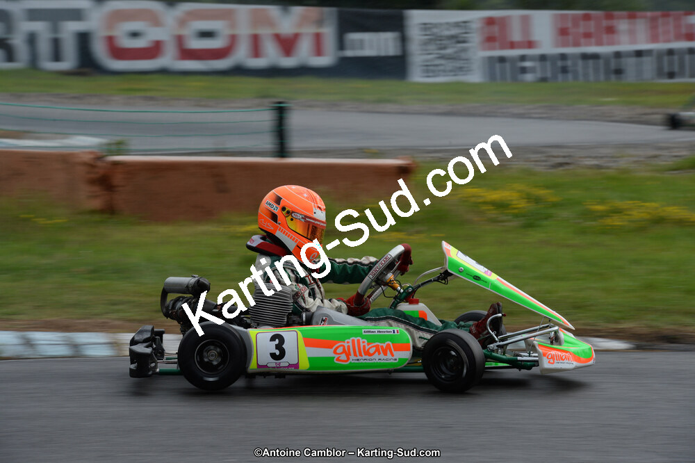 Gillian HENRION — 13/07/2014 : Championnat de France Minime / Cadet / Féminin à Lavelanet (Photos Antoine Camblor) 2014 — karting