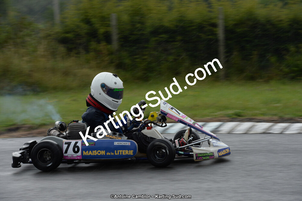 Théo HERICHER — 13/07/2014 : Championnat de France Minime / Cadet / Féminin à Lavelanet (Photos Antoine Camblor) 2014 — karting