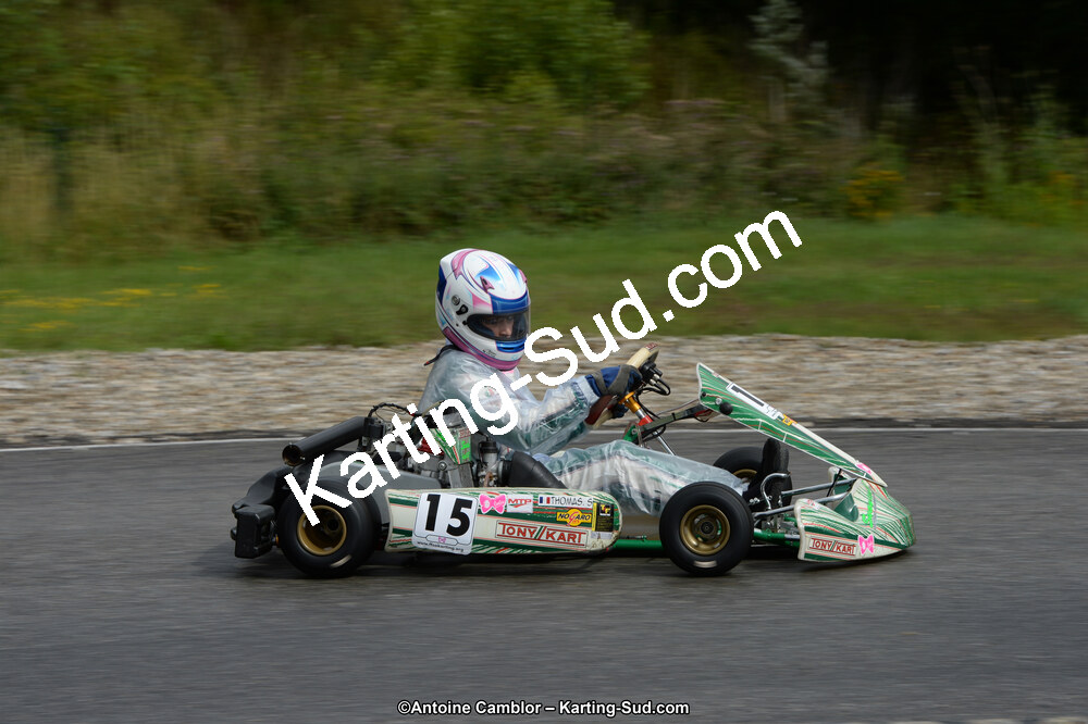 Sandra THOMAS — 13/07/2014 : Championnat de France Minime / Cadet / Féminin à Lavelanet (Photos Antoine Camblor) 2014 — karting