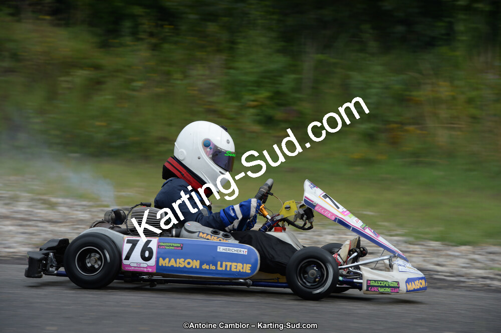 Théo HERICHER — 13/07/2014 : Championnat de France Minime / Cadet / Féminin à Lavelanet (Photos Antoine Camblor) 2014 — karting