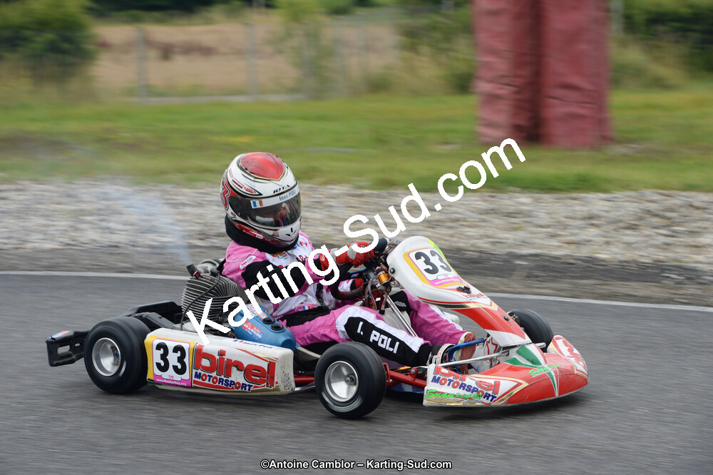 Ines POLI — 13/07/2014 : Championnat de France Minime / Cadet / Féminin à Lavelanet (Photos Antoine Camblor) 2014 — karting