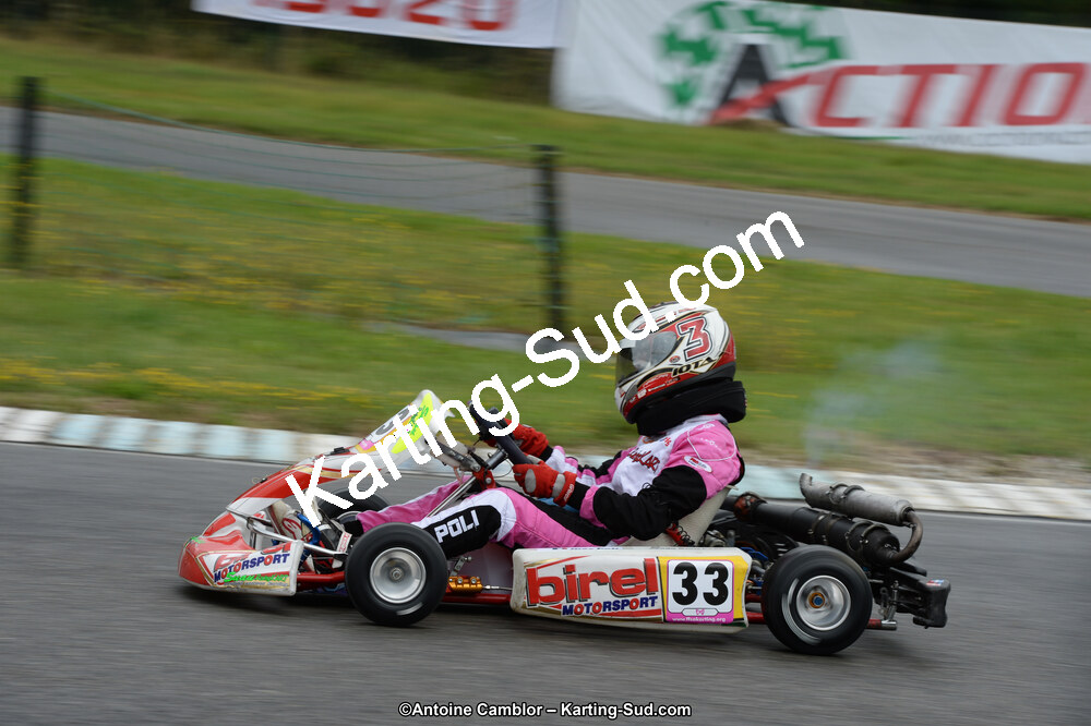 Ines POLI — 13/07/2014 : Championnat de France Minime / Cadet / Féminin à Lavelanet (Photos Antoine Camblor) 2014 — karting