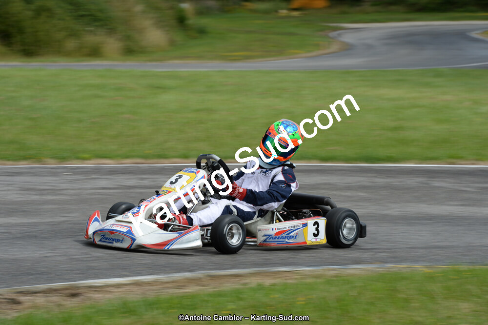 Romann HEEREBOUT — 13/07/2014 : Championnat de France Minime / Cadet / Féminin à Lavelanet (Photos Antoine Camblor) 2014 — karting