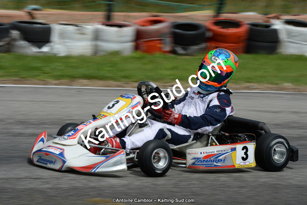Romann HEEREBOUT — 13/07/2014 : Championnat de France Minime / Cadet / Féminin à Lavelanet (Photos Antoine Camblor) 2014 — karting