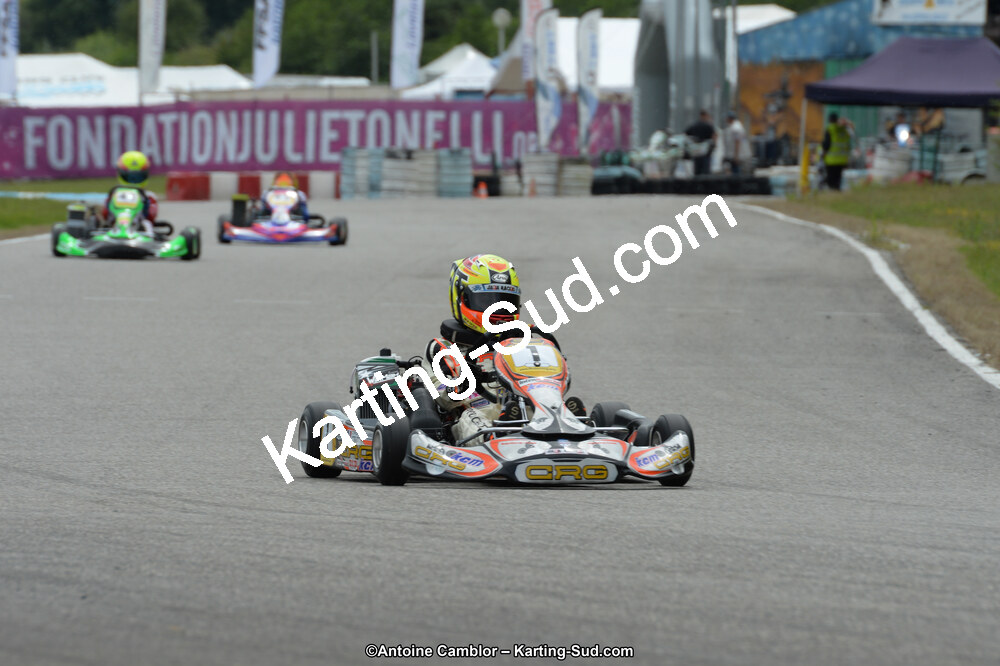 Théo POURCHAIRE — 13/07/2014 : Championnat de France Minime / Cadet / Féminin à Lavelanet (Photos Antoine Camblor) 2014 — karting
