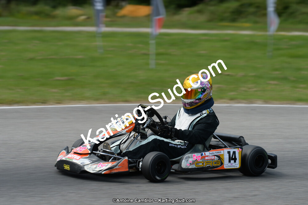 13/07/2014 : Championnat de France Minime / Cadet / Féminin à Lavelanet (Photos Antoine Camblor) 2014 — karting