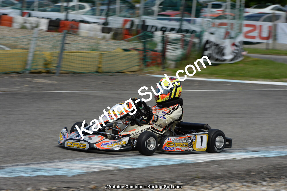Théo POURCHAIRE — 13/07/2014 : Championnat de France Minime / Cadet / Féminin à Lavelanet (Photos Antoine Camblor) 2014 — karting