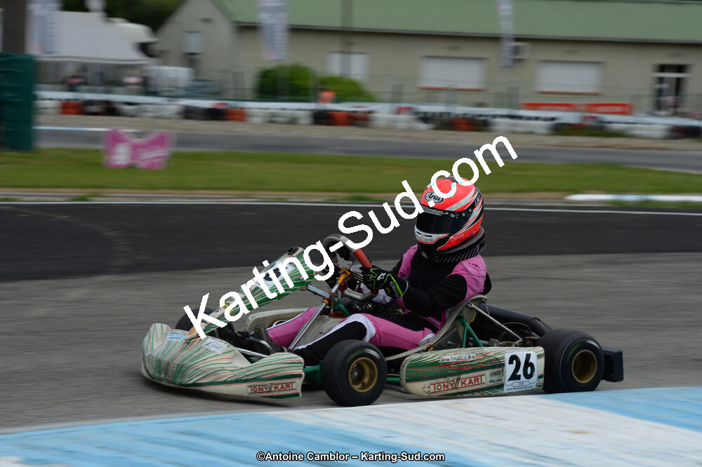 Olivia PAREDE — 13/07/2014 : Championnat de France Minime / Cadet / Féminin à Lavelanet (Photos Antoine Camblor) 2014 — karting
