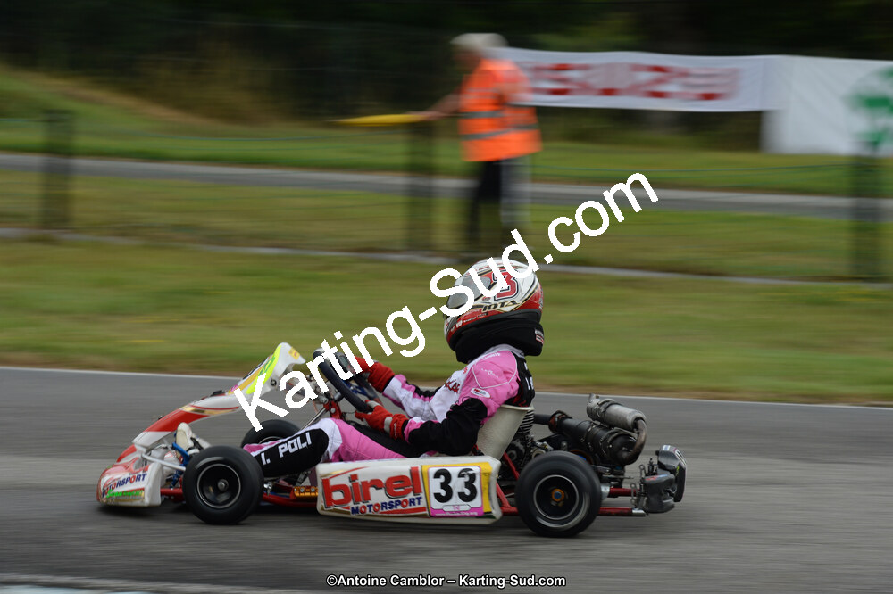 Ines POLI — 13/07/2014 : Championnat de France Minime / Cadet / Féminin à Lavelanet (Photos Antoine Camblor) 2014 — karting