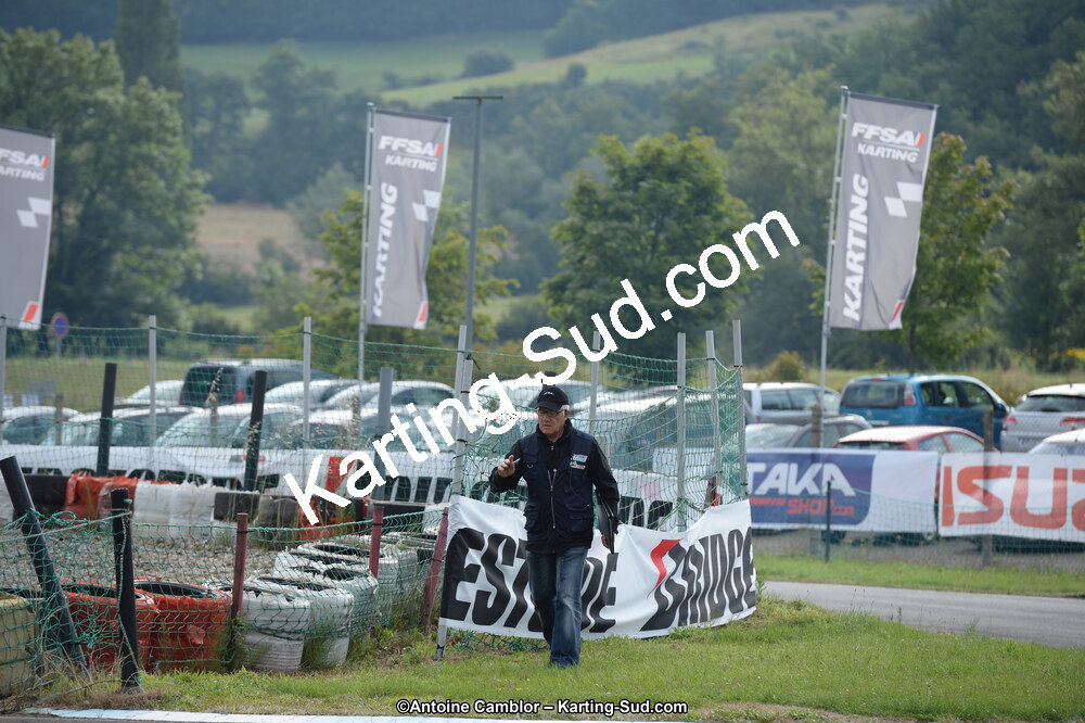 Bernard NAVARRO — 13/07/2014 : Championnat de France Minime / Cadet / Féminin à Lavelanet (Photos Antoine Camblor) 2014 — karting