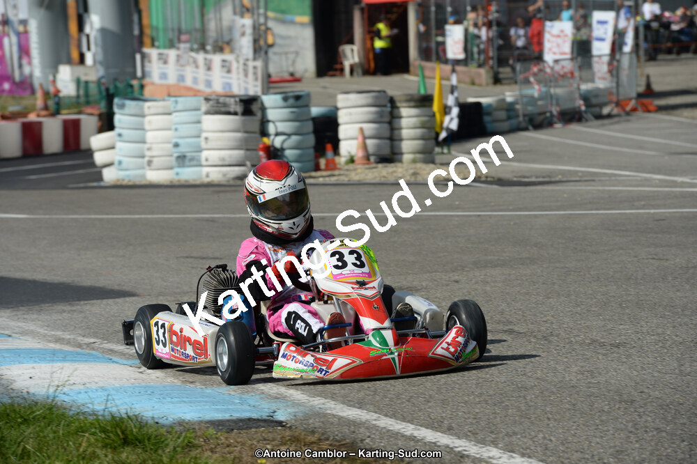 Ines POLI — 13/07/2014 : Championnat de France Minime / Cadet / Féminin à Lavelanet (Photos Antoine Camblor) 2014 — karting