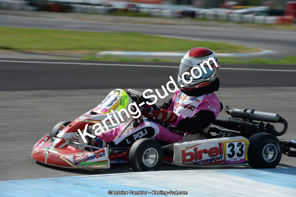 Ines POLI — 13/07/2014 : Championnat de France Minime / Cadet / Féminin à Lavelanet (Photos Antoine Camblor) 2014 — karting
