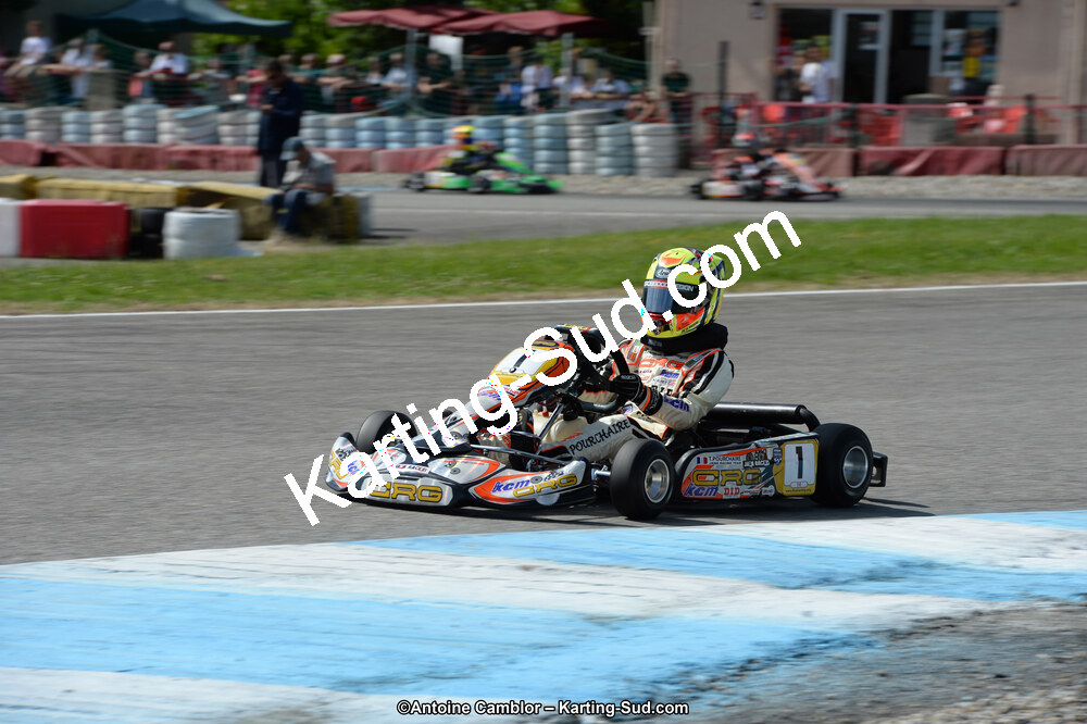 Théo POURCHAIRE — 13/07/2014 : Championnat de France Minime / Cadet / Féminin à Lavelanet (Photos Antoine Camblor) 2014 — karting
