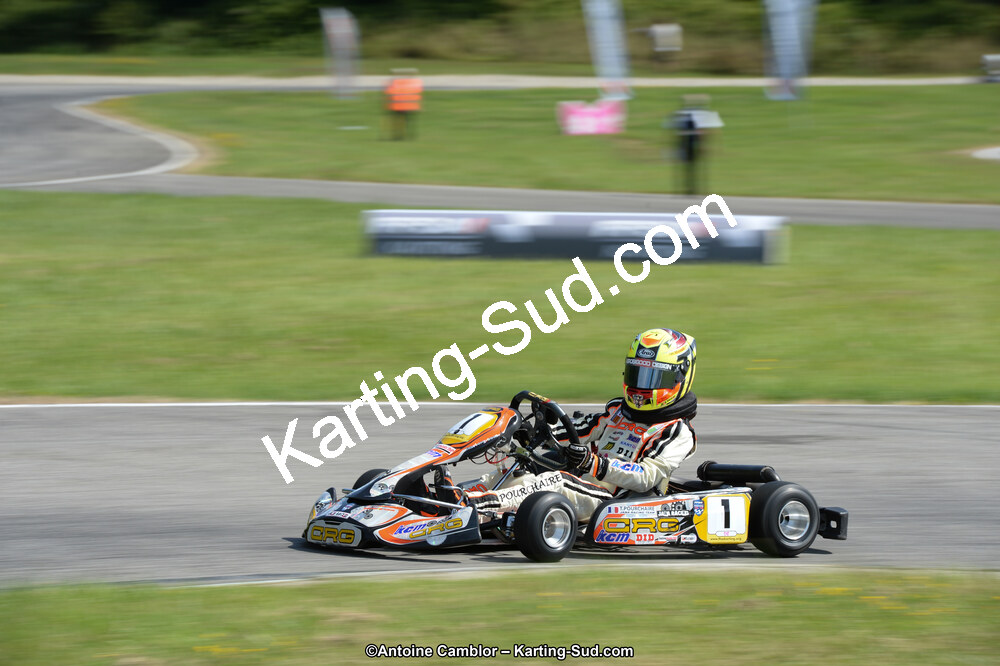 Théo POURCHAIRE — 13/07/2014 : Championnat de France Minime / Cadet / Féminin à Lavelanet (Photos Antoine Camblor) 2014 — karting