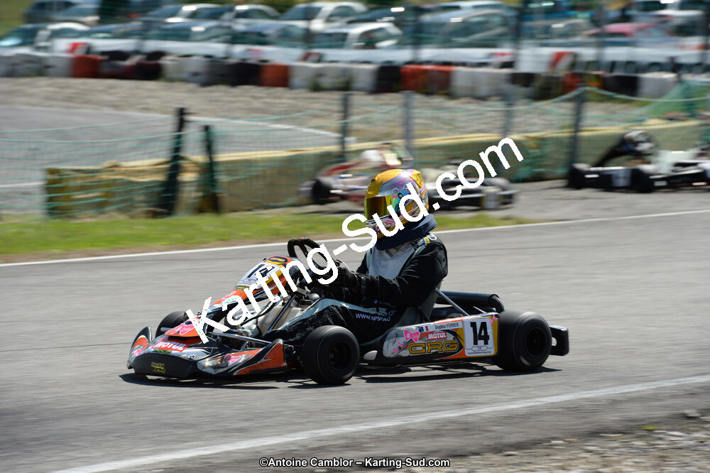 13/07/2014 : Championnat de France Minime / Cadet / Féminin à Lavelanet (Photos Antoine Camblor) 2014 — karting