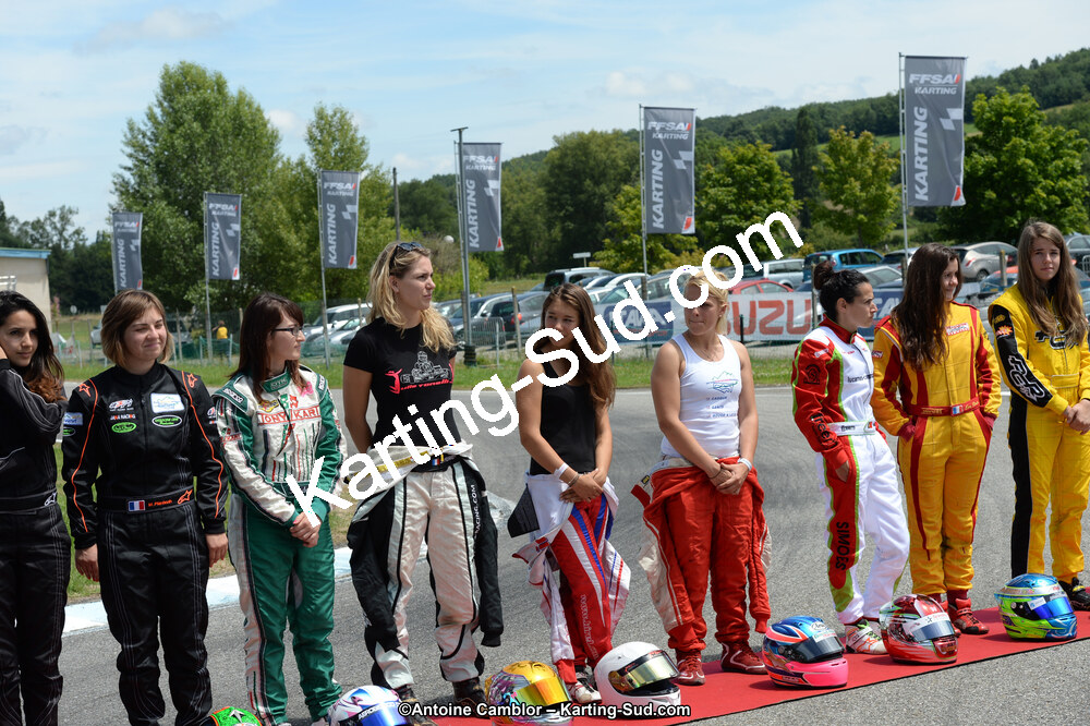 13/07/2014 : Championnat de France Minime / Cadet / Féminin à Lavelanet (Photos Antoine Camblor) 2014 — karting