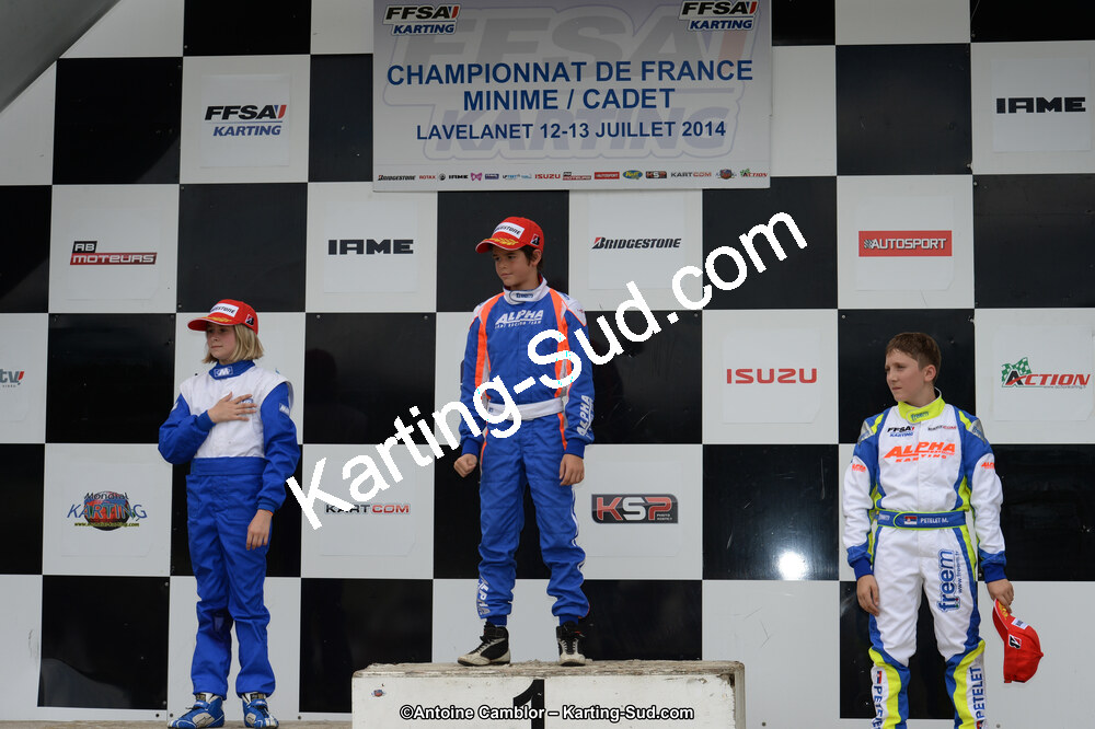 13/07/2014 : Championnat de France Minime / Cadet / Féminin à Lavelanet (Photos Antoine Camblor) 2014 — karting