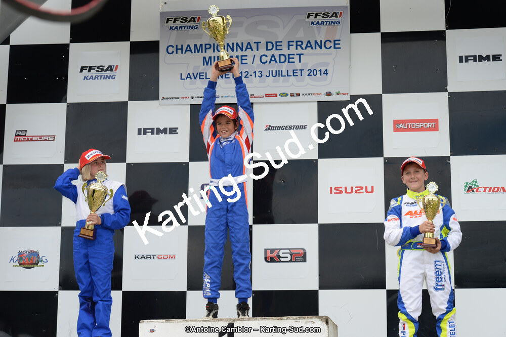 13/07/2014 : Championnat de France Minime / Cadet / Féminin à Lavelanet (Photos Antoine Camblor) 2014 — karting