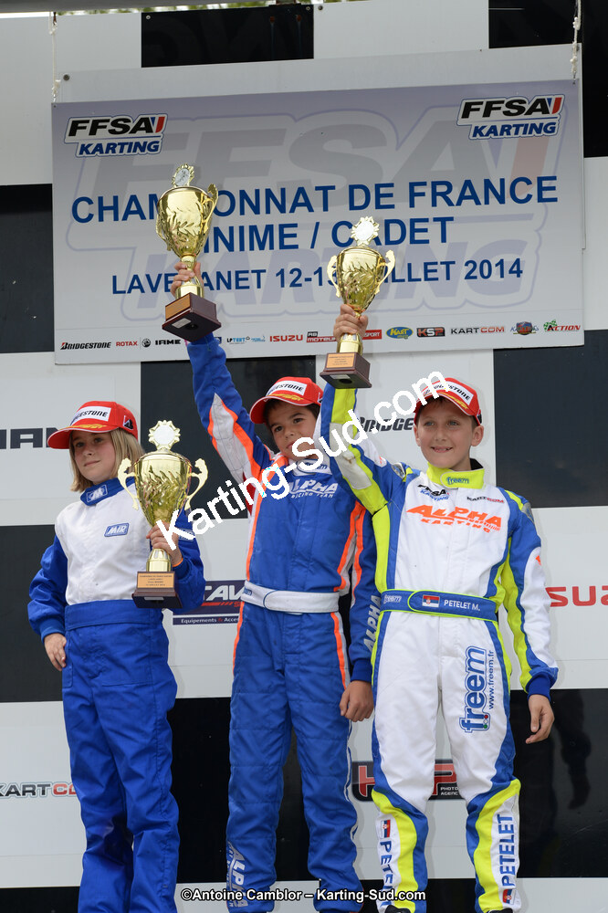 13/07/2014 : Championnat de France Minime / Cadet / Féminin à Lavelanet (Photos Antoine Camblor) 2014 — karting