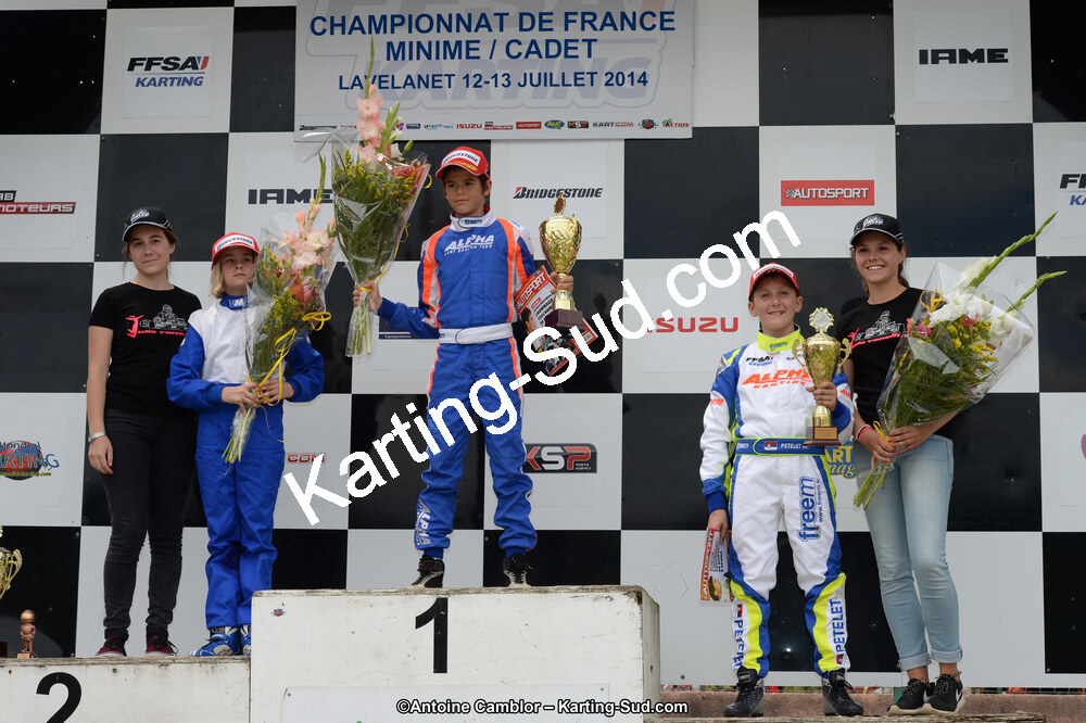 13/07/2014 : Championnat de France Minime / Cadet / Féminin à Lavelanet (Photos Antoine Camblor) 2014 — karting