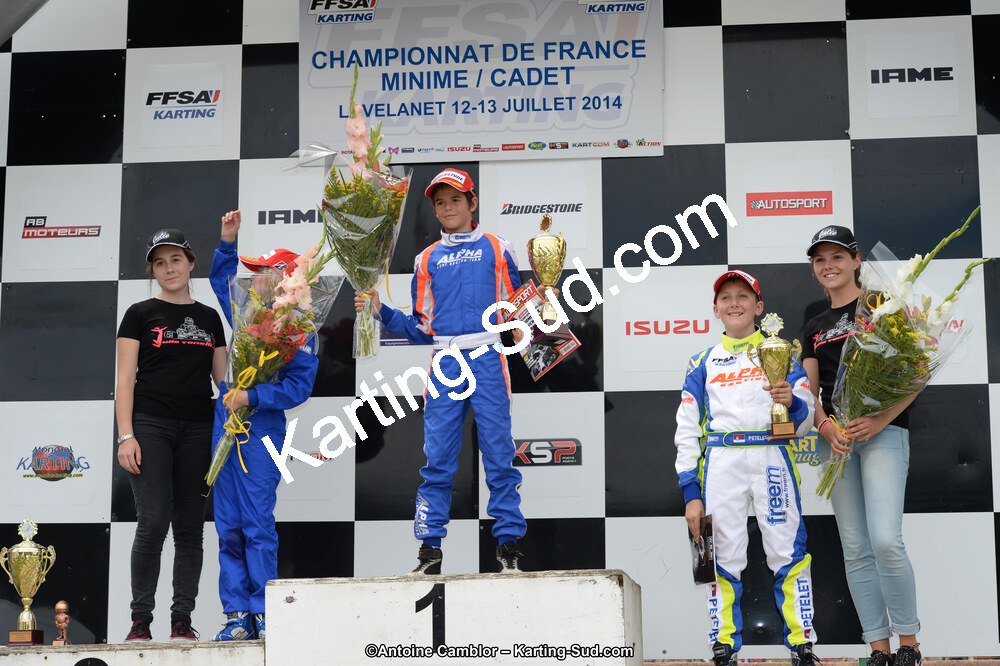 13/07/2014 : Championnat de France Minime / Cadet / Féminin à Lavelanet (Photos Antoine Camblor) 2014 — karting